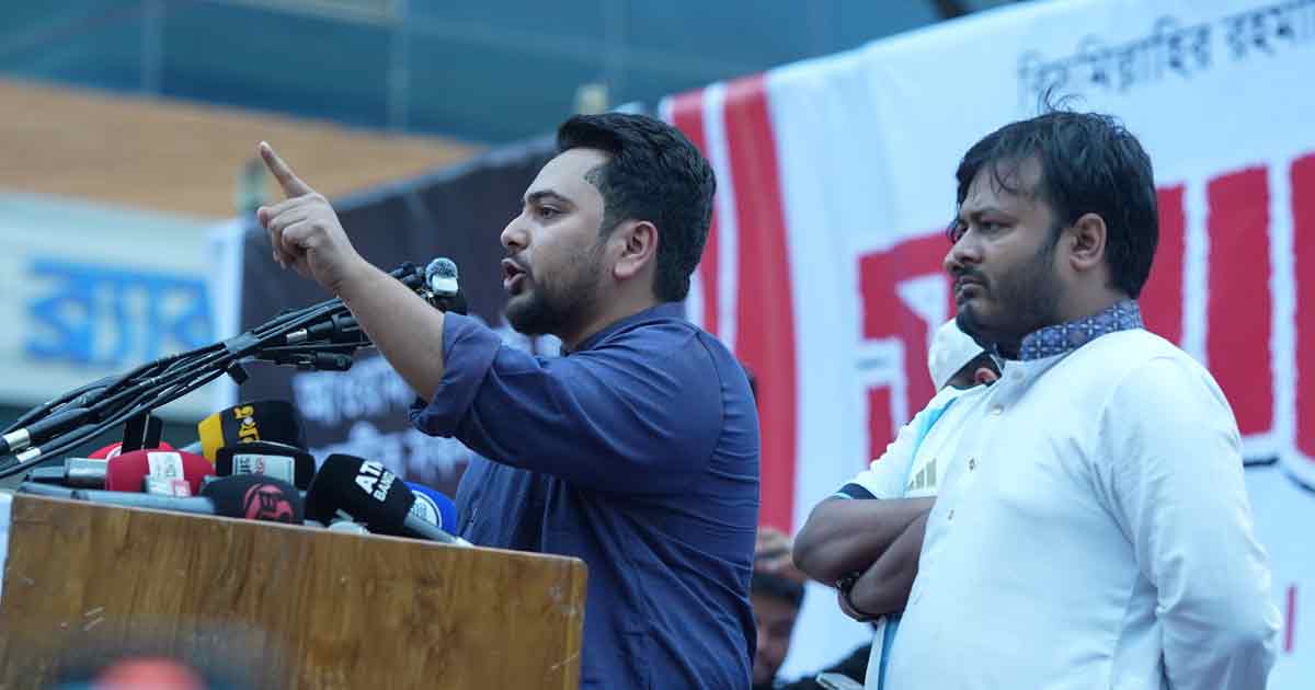 গণহত্যার বিচার না করলে সরকার পাঁচ বছর টিকতে পারবে না: নাহিদ ইসলাম 