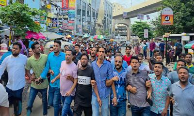 রাজধানীতে আওয়ামী লীগের ঝটিকা মিছিল, ২৪৪ জন গ্রেপ্তার