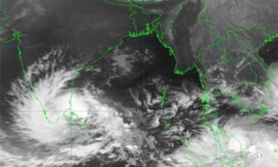 ২৪ ঘণ্টার মধ্যে আঘাত হানবে ঘূর্ণিঝড় ডিটওয়াহ