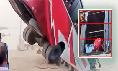 বাসে জরুরি বহির্গমনে জানালার রড সরানোর নির্দেশ