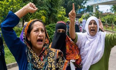 টঙ্গী থানার ভেতর ‘জয় বাংলা, জয় বঙ্গবন্ধু’ স্লোগান