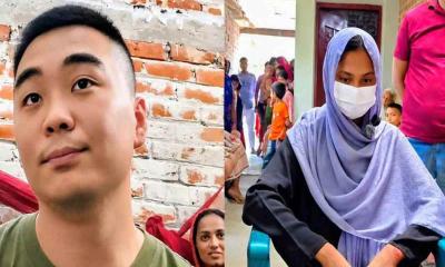 এবার বন্ধুত্বের টানে চীনা যুবক নাটোরে