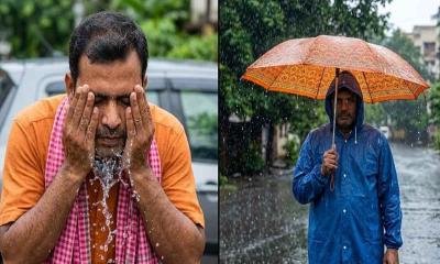 দেশজুড়ে বৃষ্টির সম্ভাবনা, কমছে না গরমের তীব্রতা