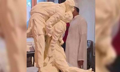 জুলাই স্মৃতি জাদুঘরের ভাস্কর্য অপসারণের দাবি হেফাজতের