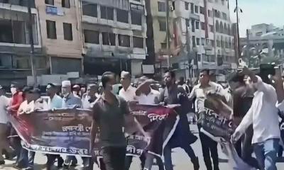 মহাখালীতে আ.লীগের মিছিলের প্রস্তুতি, ককটেল বিস্ফোরণের অভিযোগে আটক ৪