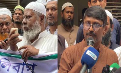 পশ্চিম মালিবাগে দীর্ঘস্থায়ী জলাবদ্ধতা নিরসনের দাবিতে মানববন্ধন
