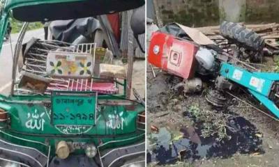 সিএনজি-ভটভটির সংঘর্ষে জামালপুরে দুই নারীর মৃত্যু
