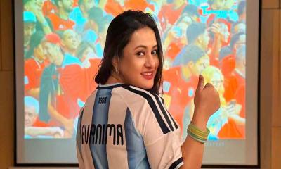 ‘মেসি দেখিয়ে দিলেন’  আবেগঘন বার্তা পূর্ণিমার