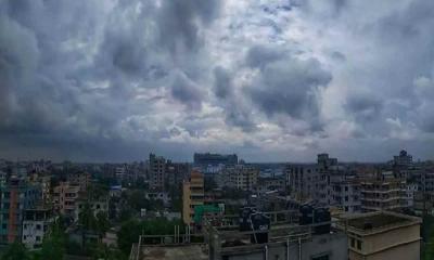 ঢাকার আকাশ মেঘাচ্ছন্ন, মাঝেমধ্যে হতে পারে বৃষ্টি