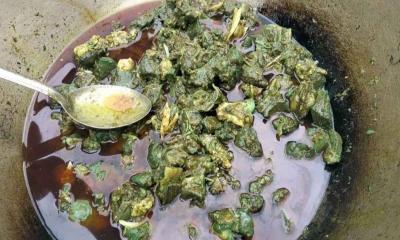 কড়াইয়ে সবুজ মাংস, পরীক্ষায় বেরিয়ে এলো কারণ