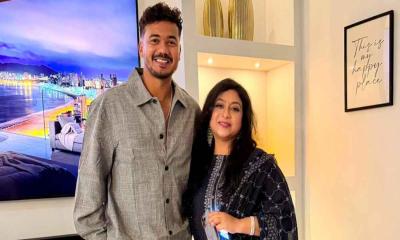 সিডনিতে তাসকিনের সঙ্গে শাবনূরের আড্ডা