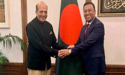 পররাষ্ট্র উপদেষ্টার সঙ্গে বৈঠকে ভারতীয় হাইকমিশনার