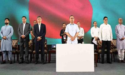 জুলাইয়ের শহীদদের স্মরণে জাতীয় সম্মেলনে প্রধানমন্ত্রী