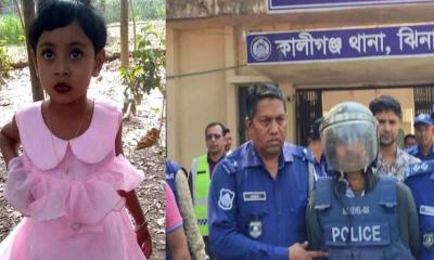 ঝিনাইদহে শিশু তাবাচ্ছুম হত্যা মামলায় আসামির মৃত্যুদণ্ড