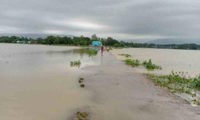 সুনামগঞ্জে বাড়ছে নদীর পানি, নজরদারিতে প্রশাসন