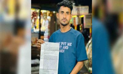 ফিফা সভাপতি-রেফারির বিরুদ্ধে থানায় অভিযোগ নোয়াখালীর তরুণের