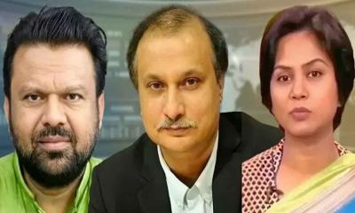 তিন সাংবাদিক শ্যামল দত্ত, মোজাম্মেল বাবু ও ফারজানা রুপা গ্রেপ্তার