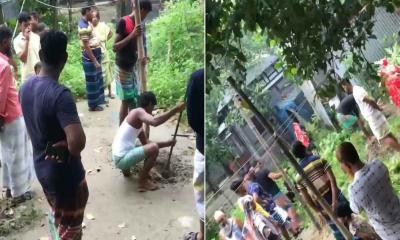 মেঘনায় প্রবাসীর বাড়িতে হামলা ও জোরপূর্বক দখলের অভিযোগ, আতঙ্কে পরিবার