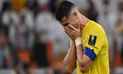 চোখ ভেজা রোনালদোর, আবারও শিরোপা হাতছাড়া