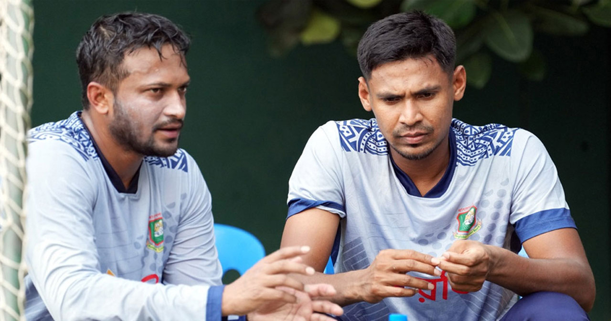 নীরবতা ভেঙে মুস্তাফিজ ইস্যুতে এবার মুখ খুললেন সাকিব