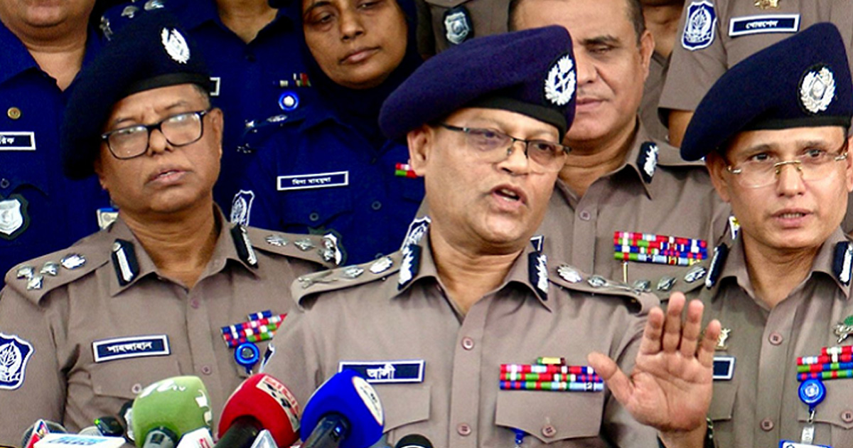 ৫ আগস্টের আগে ও পরে পুলিশসহ সব হত্যার বিচার হবে: আইজিপি