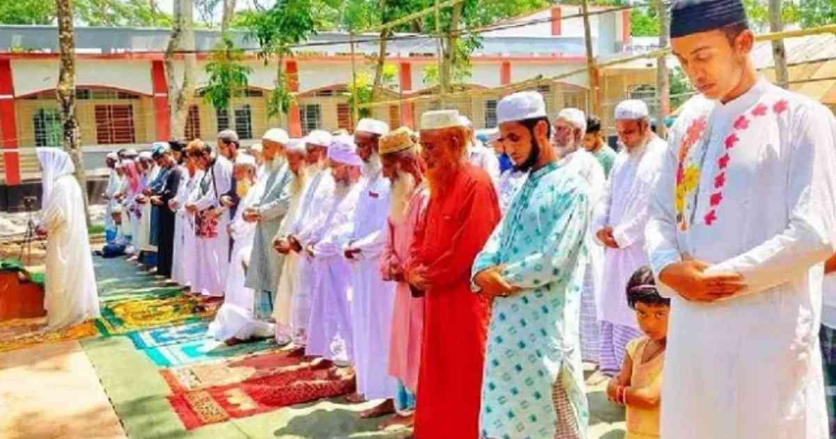 চাঁদপুরের অর্ধশতাধিক গ্রামে আগাম ঈদ উদযাপন