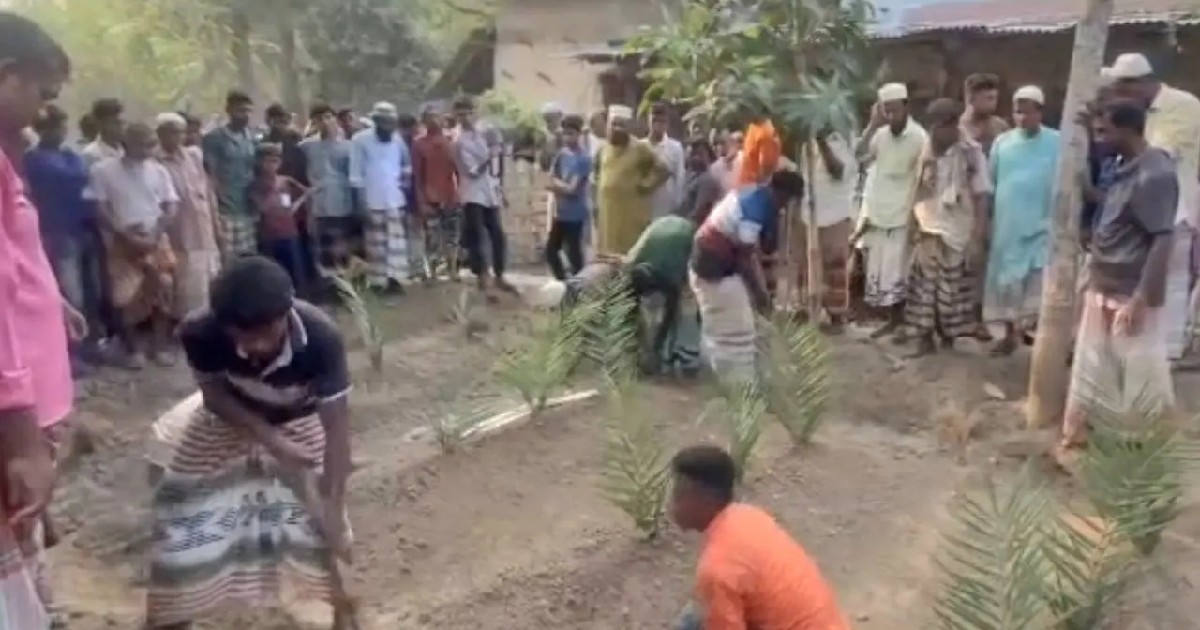 গলা কেটে হত্যা, পাশাপাশি একই পরিবারের চারজনের দাফন