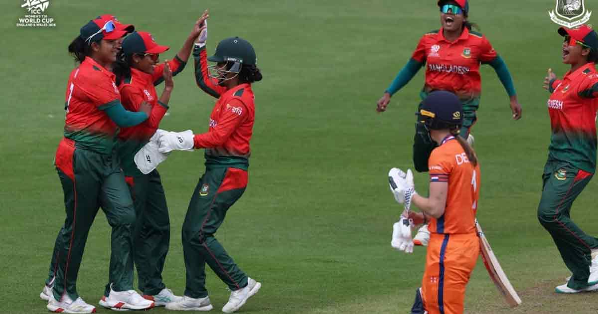 নেদারল্যান্ডসকে হারিয়ে জয় দিয়ে বিশ্বকাপ শুরু বাংলাদেশের