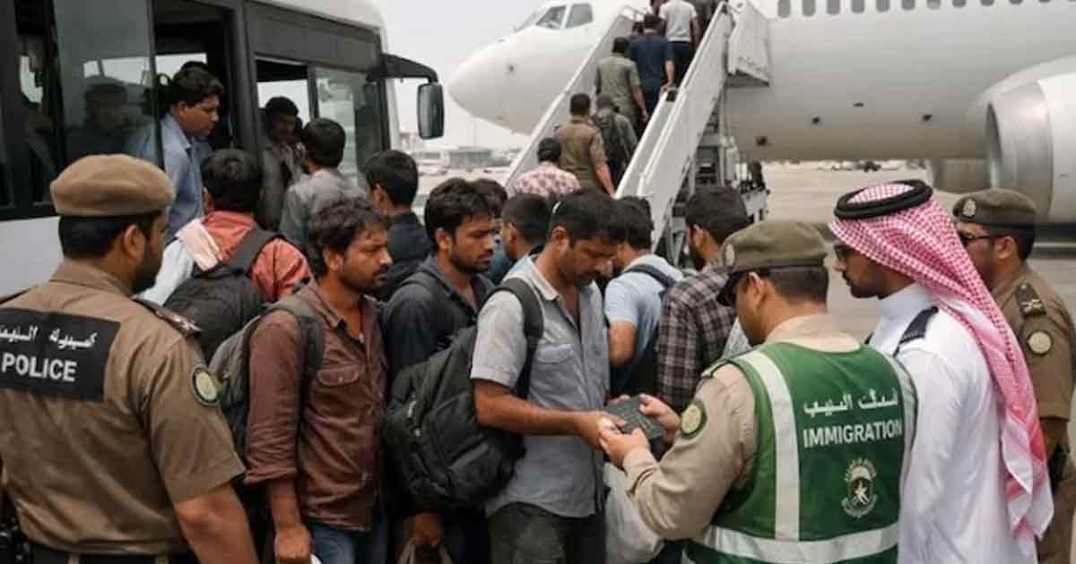 ১ সপ্তাহে সৌদি থেকে ফেরত পাঠিয়েছে ১২ হাজারের বেশি প্রবাসী