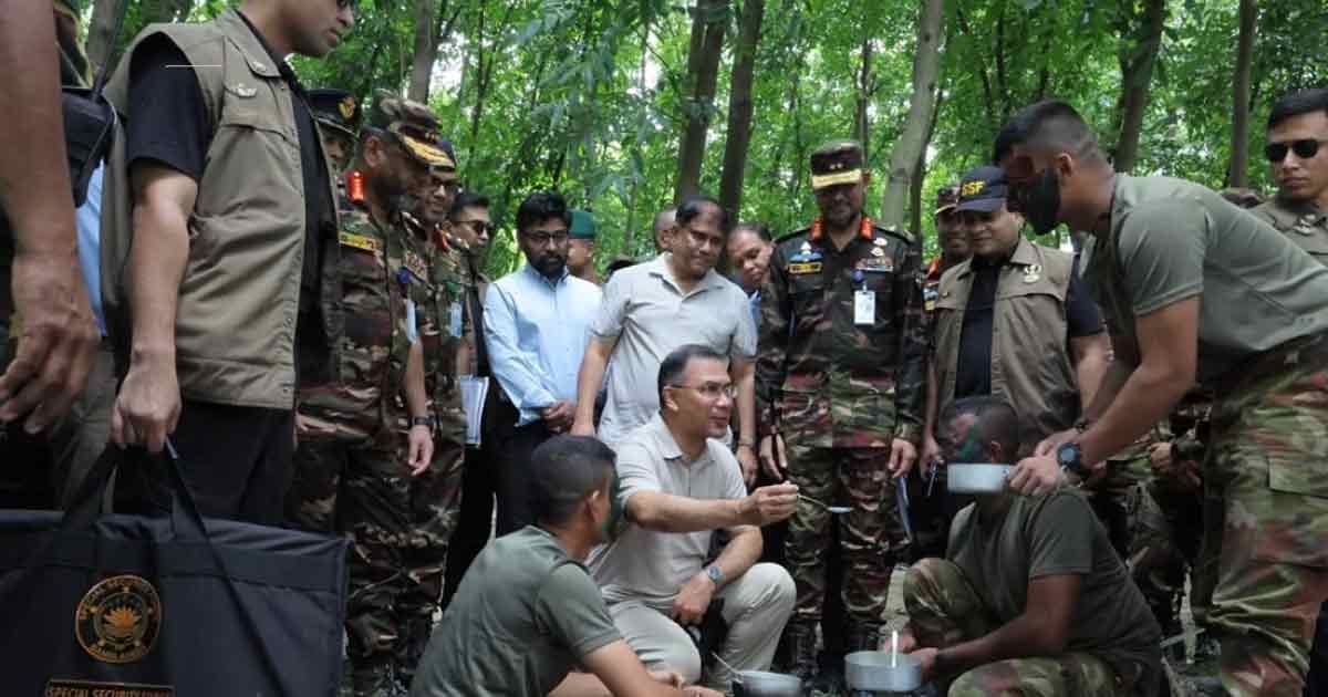 জাতীয় সংকটে সেনাবাহিনীর ভূমিকার প্রশংসা প্রধানমন্ত্রীর