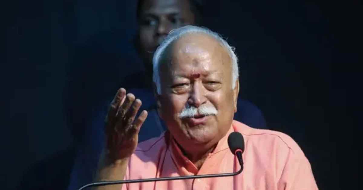 কোনো হিন্দু যদি ভাবে ভারতে মুসলিম থাকবে  না, তবে সে হিন্দু নয়: মোহন ভাগবত
