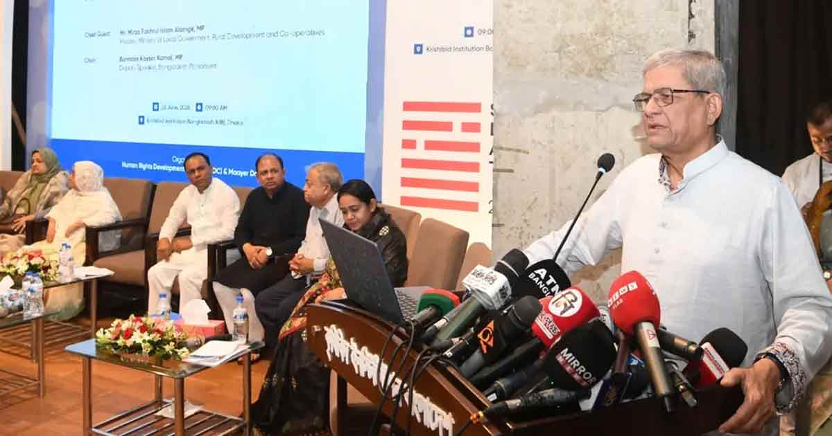 গুমের শিকার পরিবার পাবে বিশেষ ভাতা: স্থানীয় সরকারমন্ত্রী