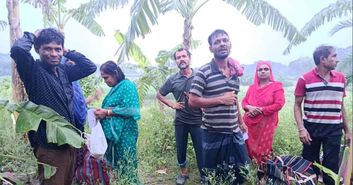 চুয়াডাঙ্গার দর্শনার জয়নগর সীমান্তে ১১ জন কে পুশইনের চেষ্টা  রুখে দিলো বিজিবি 