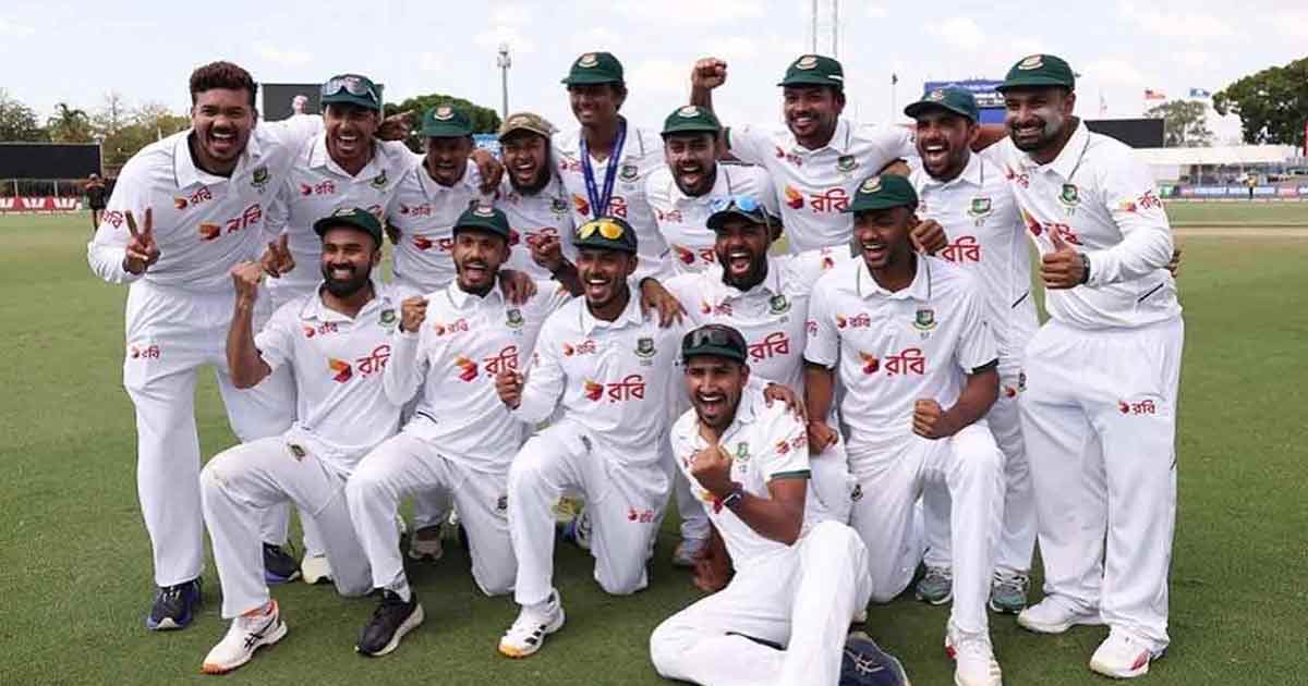 টেস্ট র‌্যাঙ্কিংয়ে ইতিহাস গড়ল বাংলাদেশ