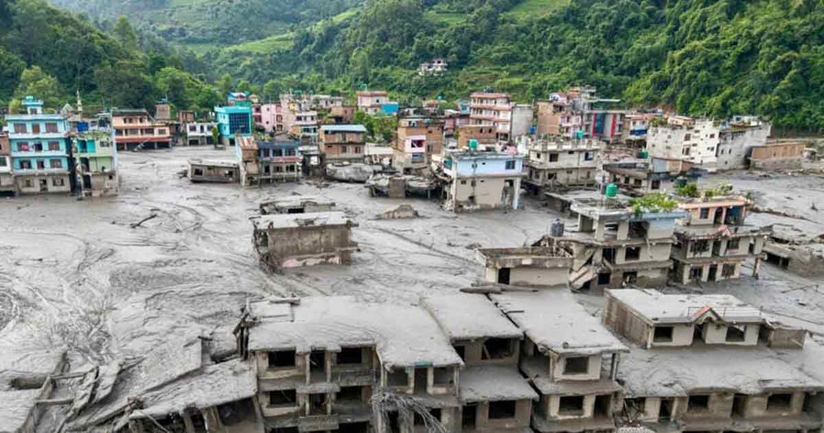 নেপালে ভয়াবহ বন্যায় হাসপাতালের মর্গে লাশ রাখার জায়গা নেই
