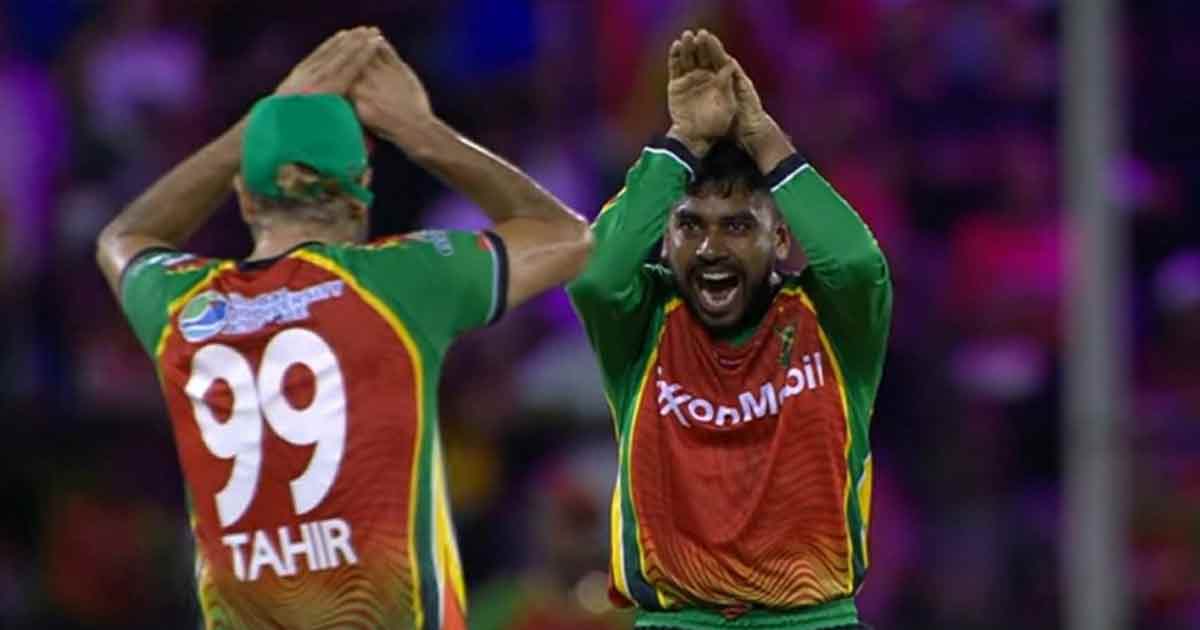 সিপিএলে স্পিনবিষ ছড়িয়ে চার  উইকেট নিয়ে ম্যাচসেরা মিরাজ