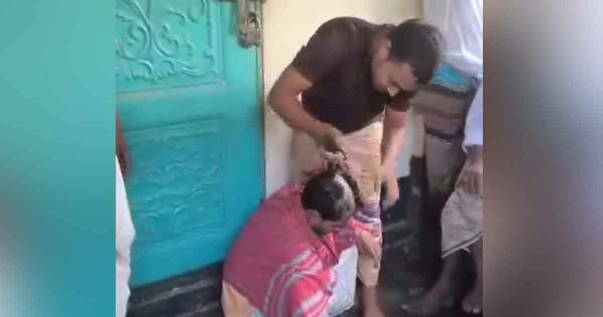 ইমামের বেতন নিয়ে কটূক্তির অভিযোগ: সালিশে দুই জনের মাথা ন্যাড়া