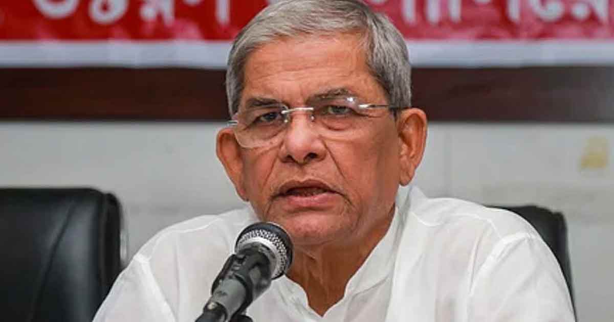 বিদায়ী বক্তব্যে কাঁদলেন ফখরুল, চাইলেন ভোট