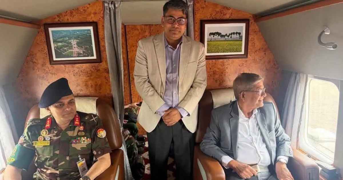 ঠাকুরগাঁওয়ের পথে রাষ্ট্রপতি মির্জা ফখরুল