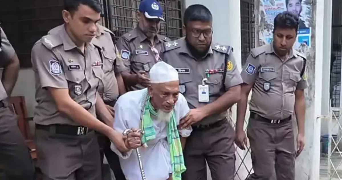 ২৬ বছর পর দুই হত্যা মামলায় ১০৪ বছর বয়সী আসামি কারাগারে