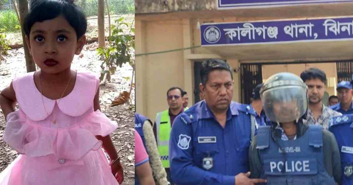 ঝিনাইদহে শিশু তাবাচ্ছুম হত্যা মামলায় আসামির মৃত্যুদণ্ড