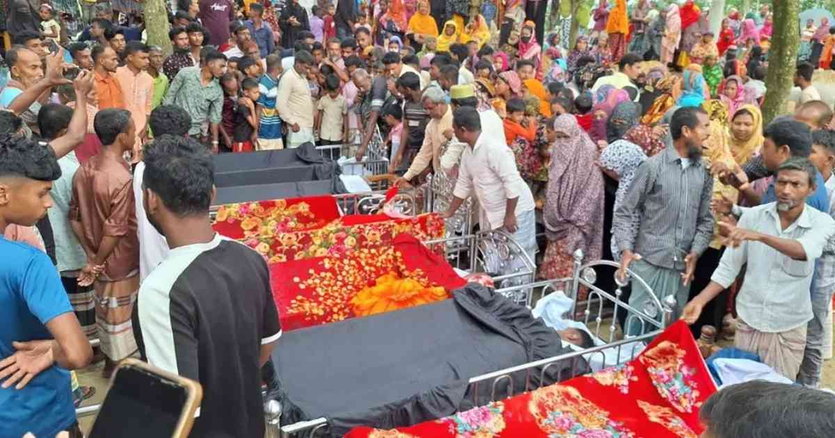 ঈদযাত্রা হয়ে গেলো শেষ যাত্রা, একসঙ্গে নিভল ৬ প্রাণ