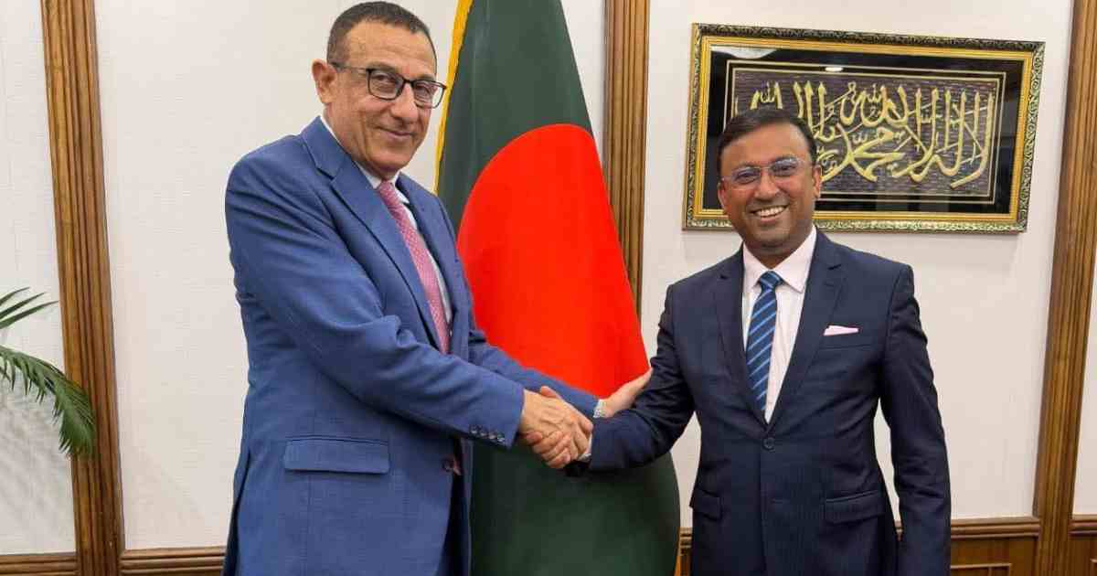 পররাষ্ট্র উপদেষ্টার সঙ্গে ফিলিস্তিনের রাষ্ট্রদূতের গুরুত্বপূর্ণ বৈঠক