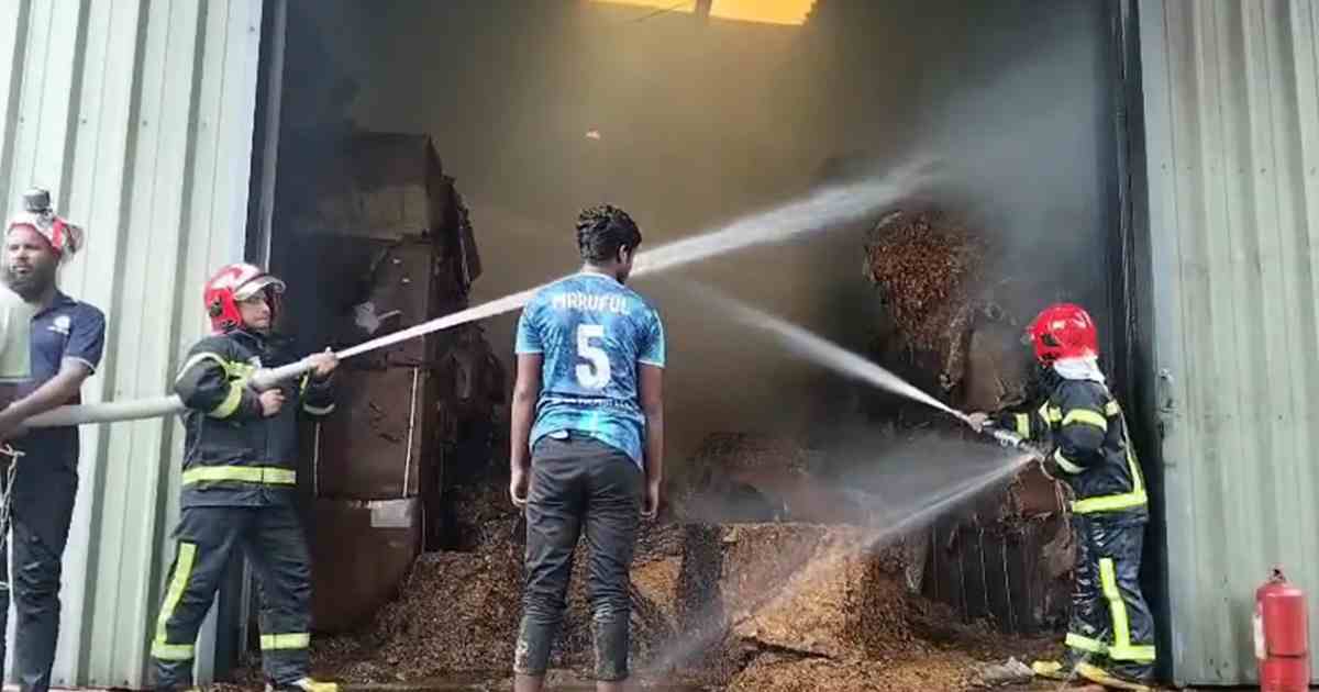 আশুলিয়ায় বিএটির দুই গুদামে ভয়াবহ অগ্নিকাণ্ড