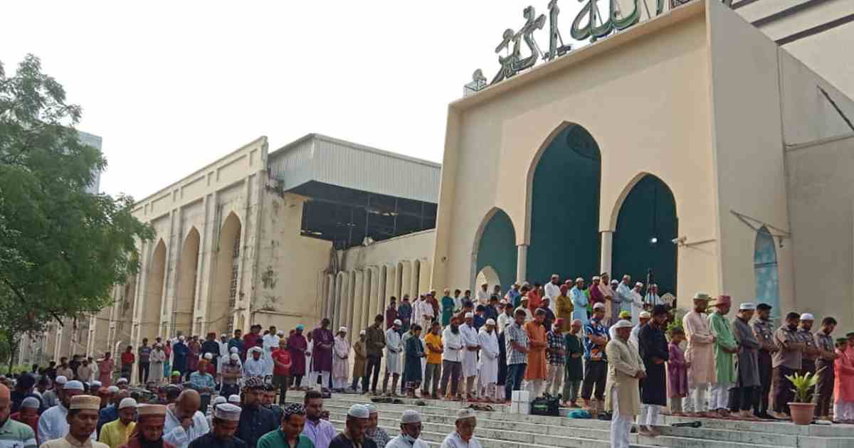 জাতীয় মসজিদে এবারও ঈদের পাঁচটি জামাত