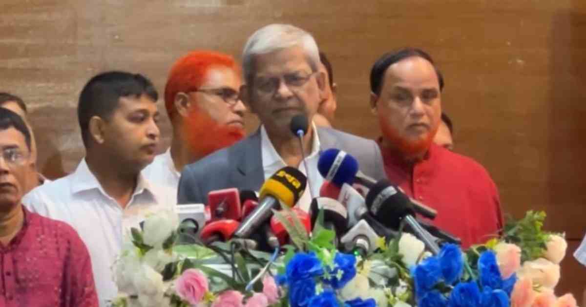 আগামী বছরের শুরুতেই স্থানীয় সরকার নির্বাচন: মির্জা ফখরুল
