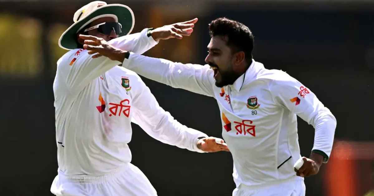 ডারউইন টেস্টে ঐতিহাসিক জয়ের দ্বারপ্রান্তে বাংলাদেশ
