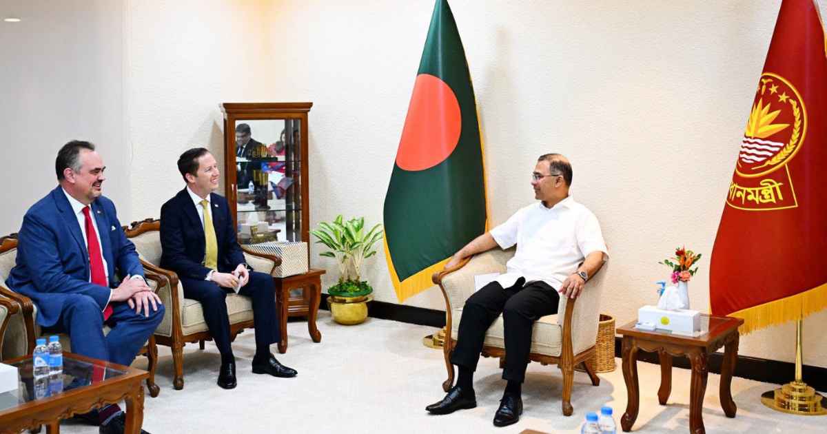 প্রধানমন্ত্রী তারেক রহমানের সঙ্গে বৈঠকে যুক্তরাষ্ট্রের বিশেষ দূত