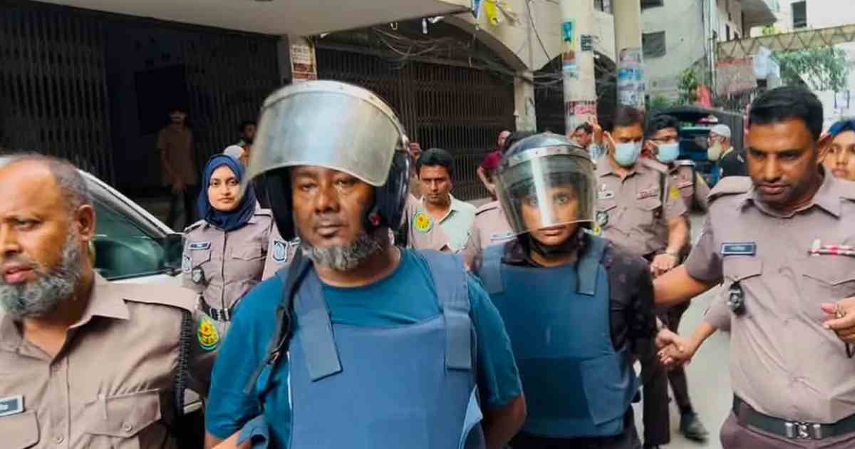গুলশানের রেস্তোরাঁ থেকে গ্রেপ্তার ৬ আওয়ামী লীগ নেতাকর্মী রিমান্ডে