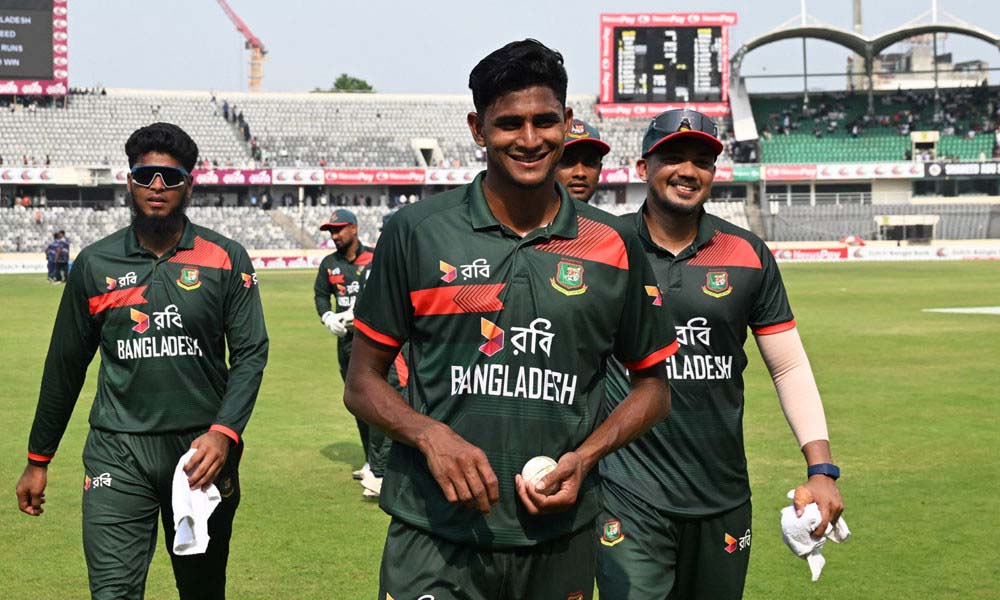 নাহিদের ঝড়ে ১৯৮ তে থামল নিউজিল্যান্ড